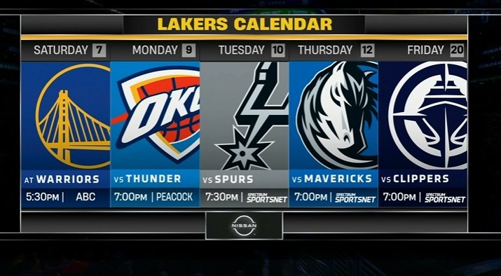 湖人8连主首战告捷！后续面对勇士雷霆马刺独行侠快船绿军魔术